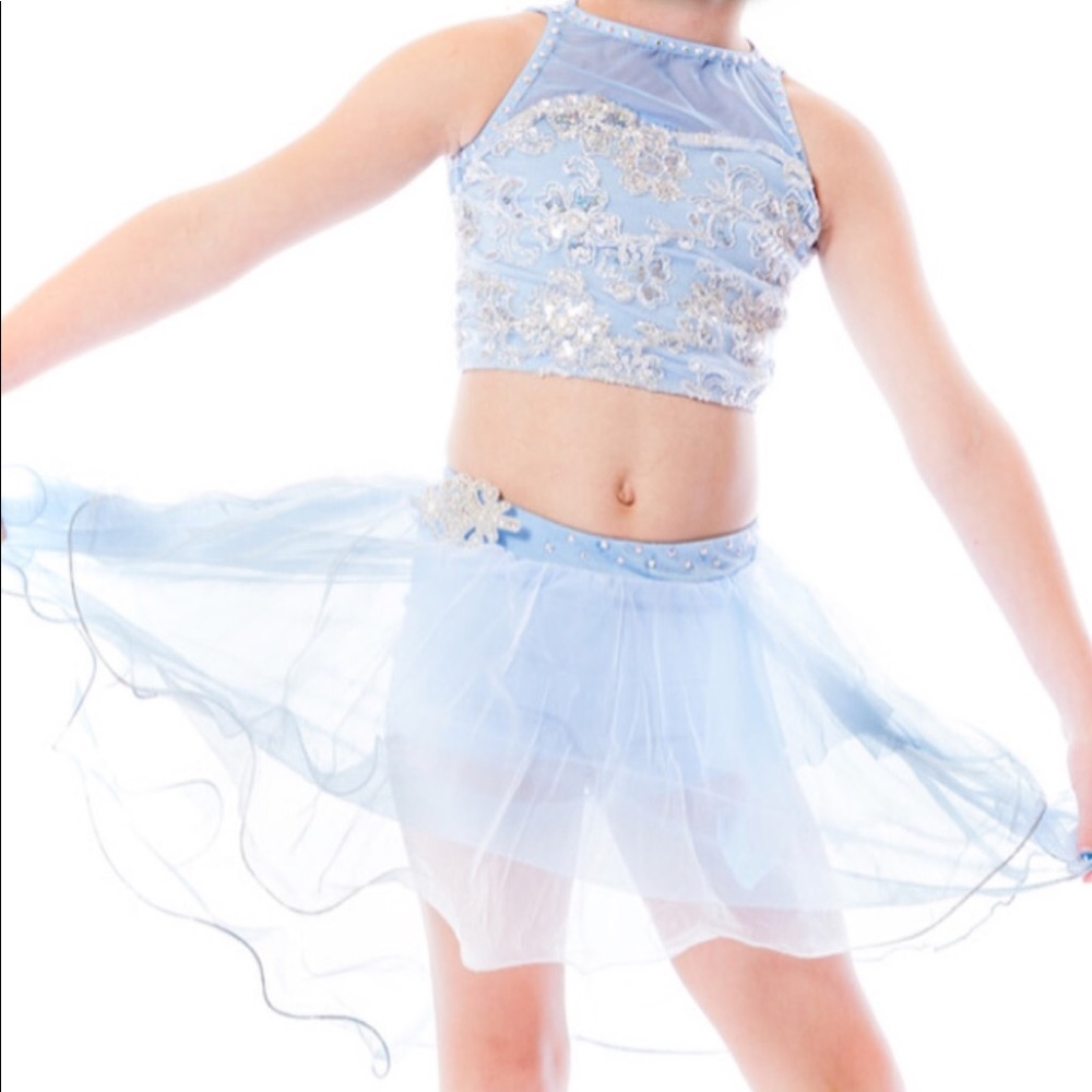 Lyrical dance costume size small and medium
